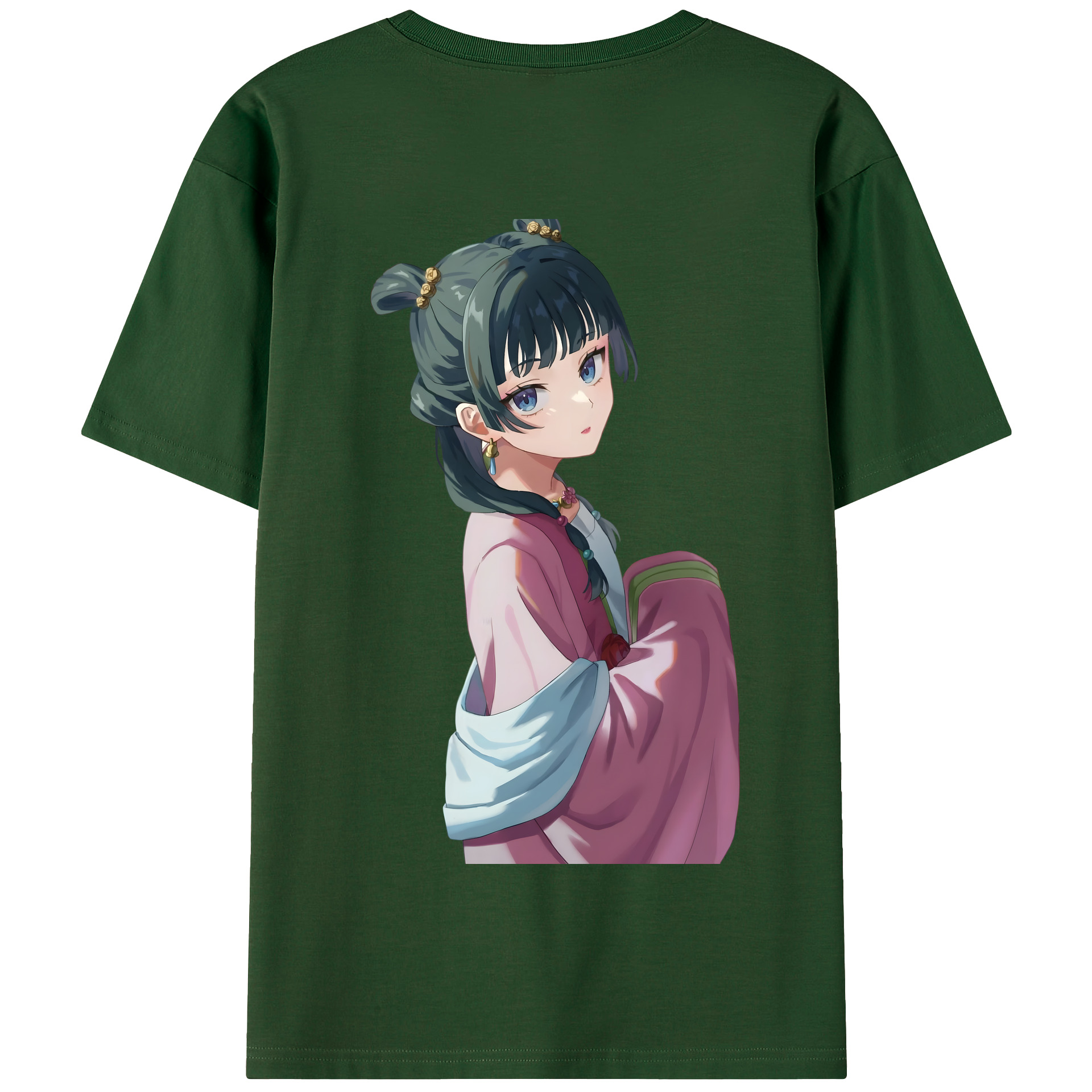 （画像用） 薬屋のひとりごと The Apothecary Diaries 綿100％半袖Tシャツ（背面プリント）